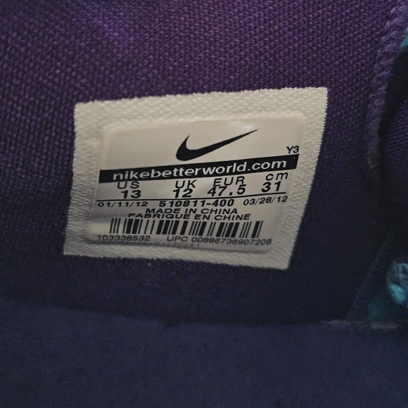 Size 13 - Nike LeBron 9 Low Summit Lake Hornets main image 10